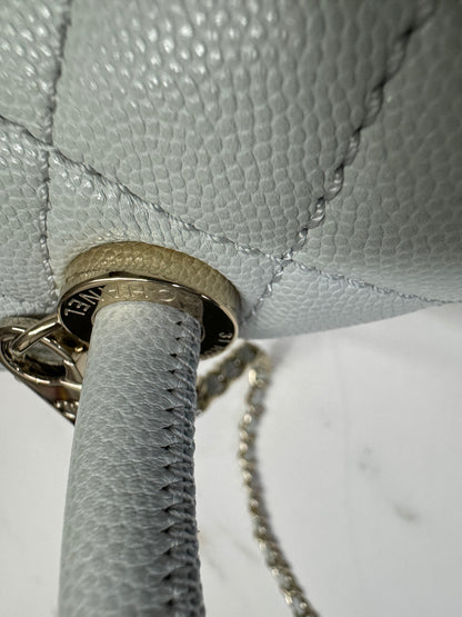 CHANEL Cocohandle 冰川藍 24P Small