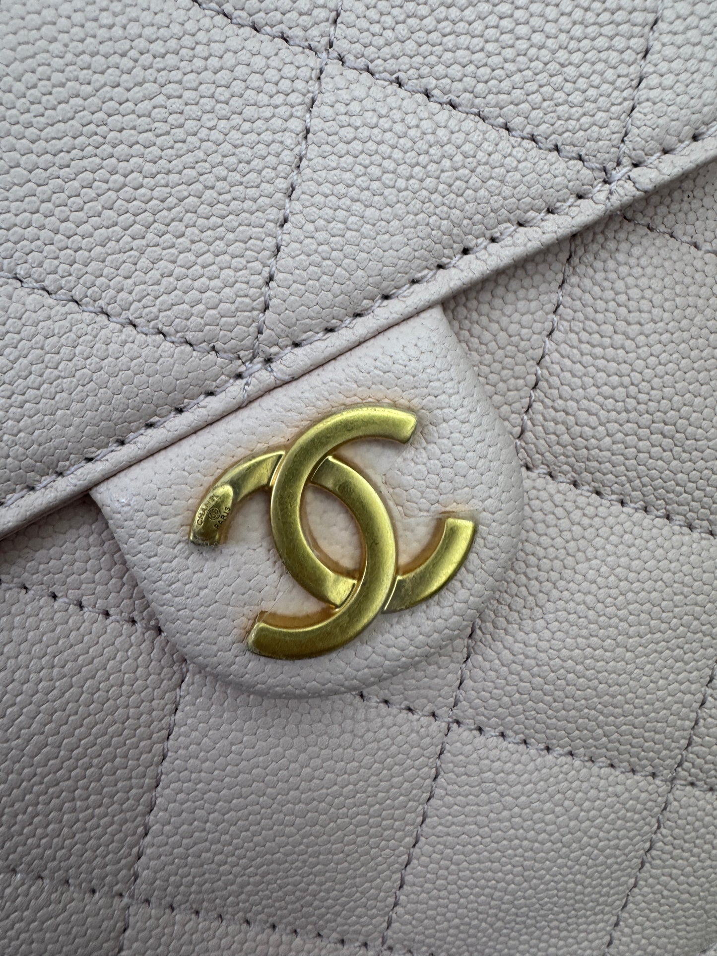 CHANEL 25Bag 粉紅色荔枝牛皮 Small