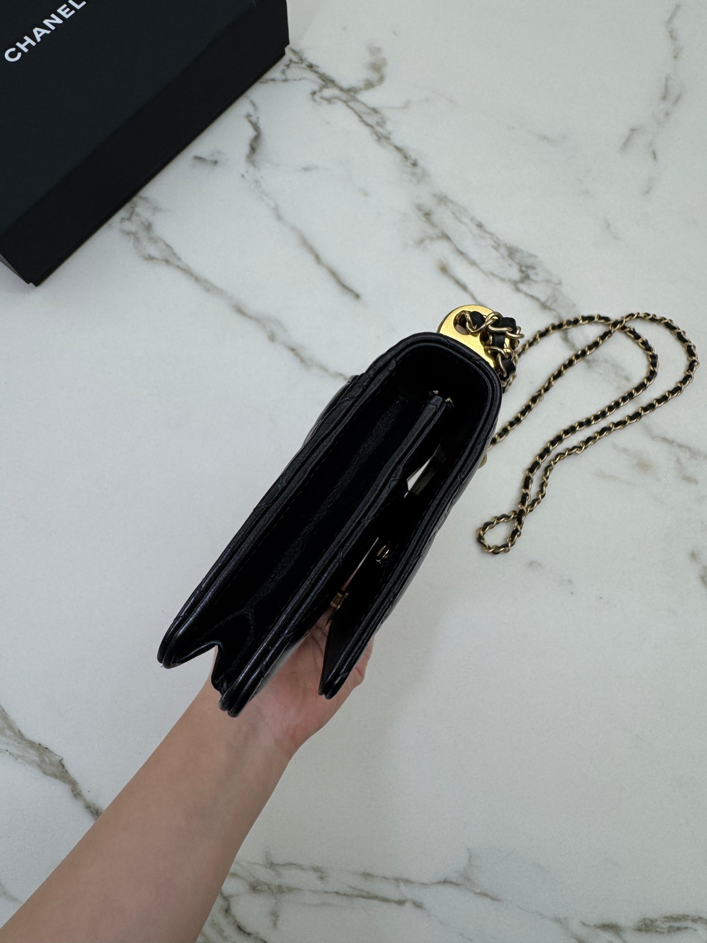 CHANEL 25S雙金珠 WOC Wallet-on-chain