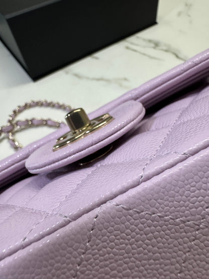 CHANEL 24A紫粉色 CF23 Small