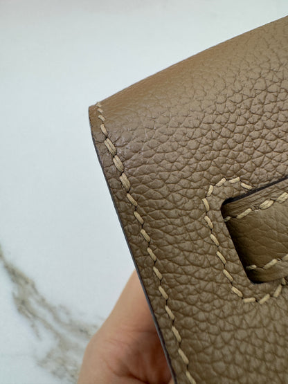 HERMES Kelly Danse 馬爾法米金扣 Evercolor 8Q GHW