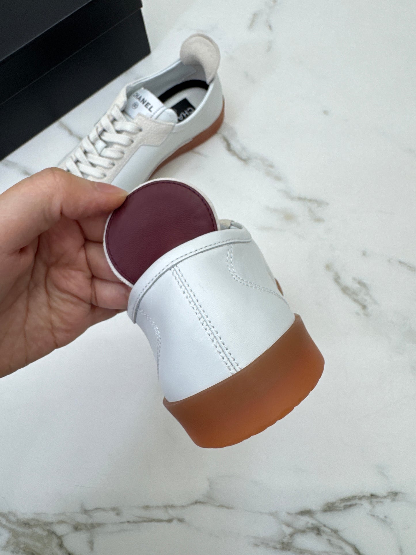 CHANEL 26P 熊貓德訓鞋