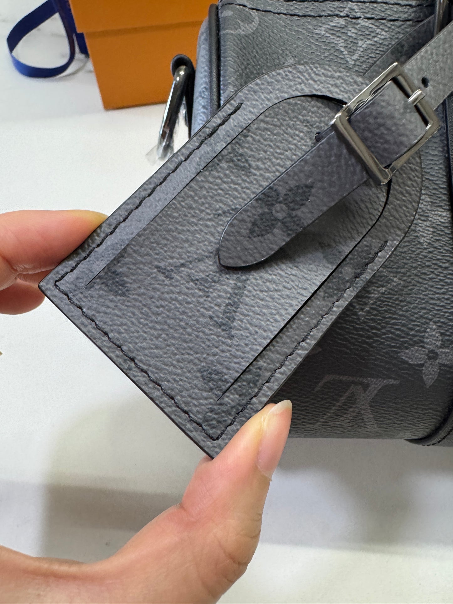 LV Keepall 25 黑色老花