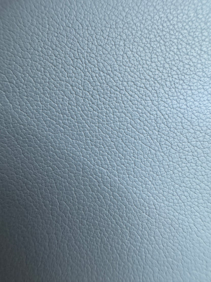 HERMES Mini 2424 亞麻藍銀扣 Evercolor Blue Lin PHW