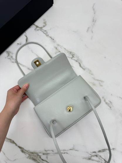 CHANEL Preppy Coco 灰綠色 Small