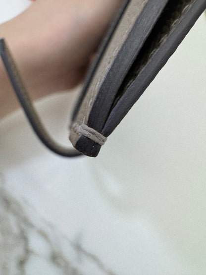 HERMES Bearn Wallet 瀝青灰銀扣 Epsom M8 Gris Asphalt PHW