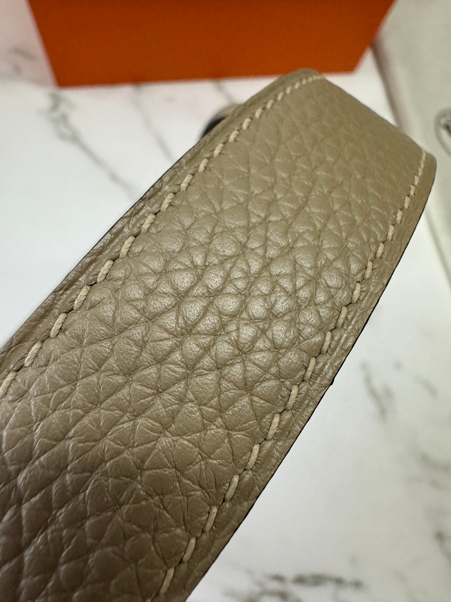 HERMES Lindy26 馬爾法米 銀扣 TC