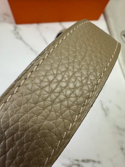 HERMES Lindy26 馬爾法米 銀扣 TC