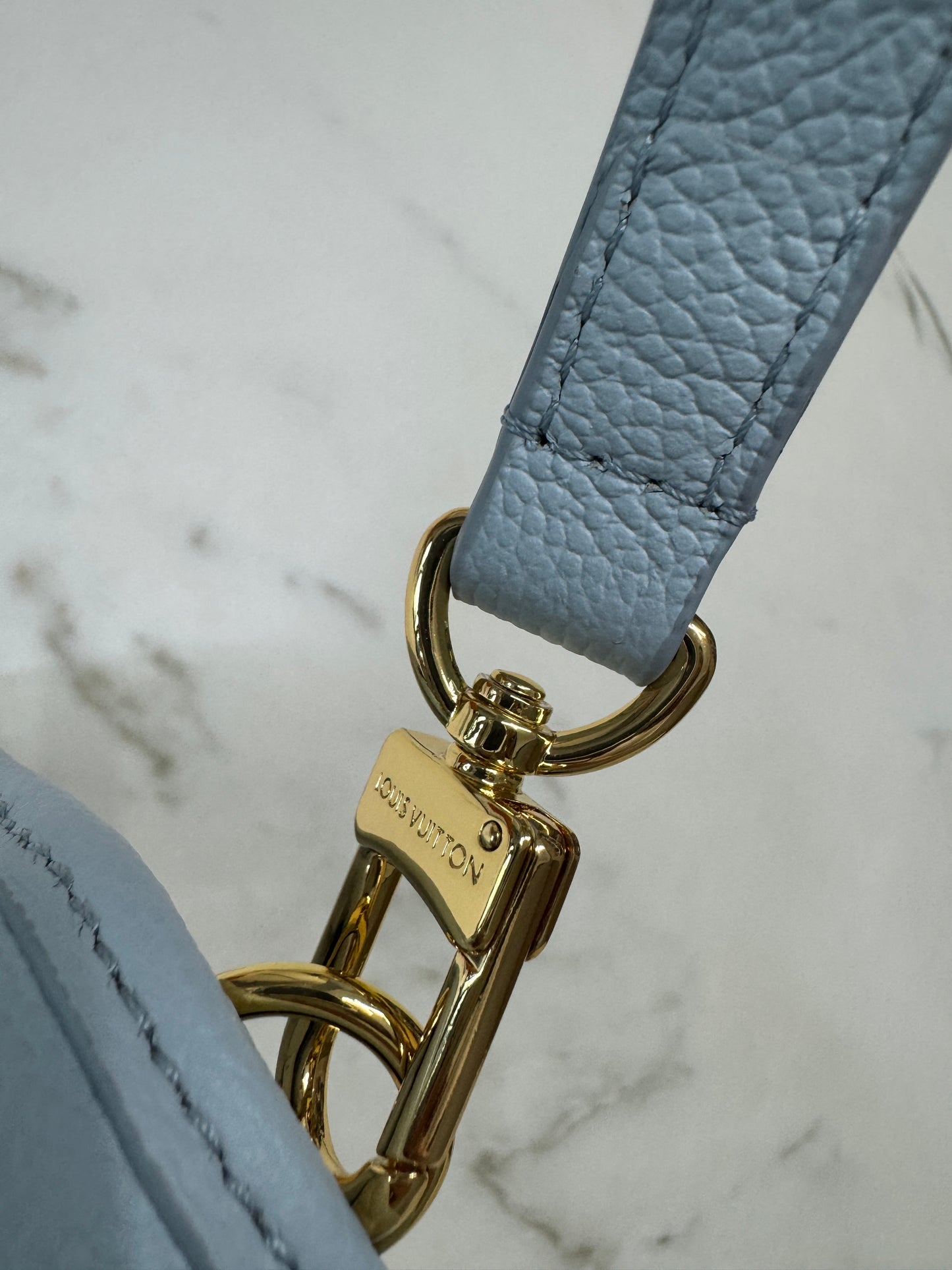 LV Diane 全皮粉藍 Baby Blue