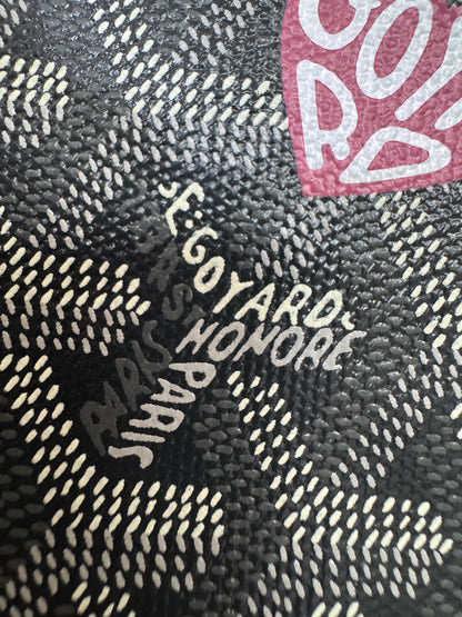GOYARD Hobo 灰色 粉紅色小愛心版