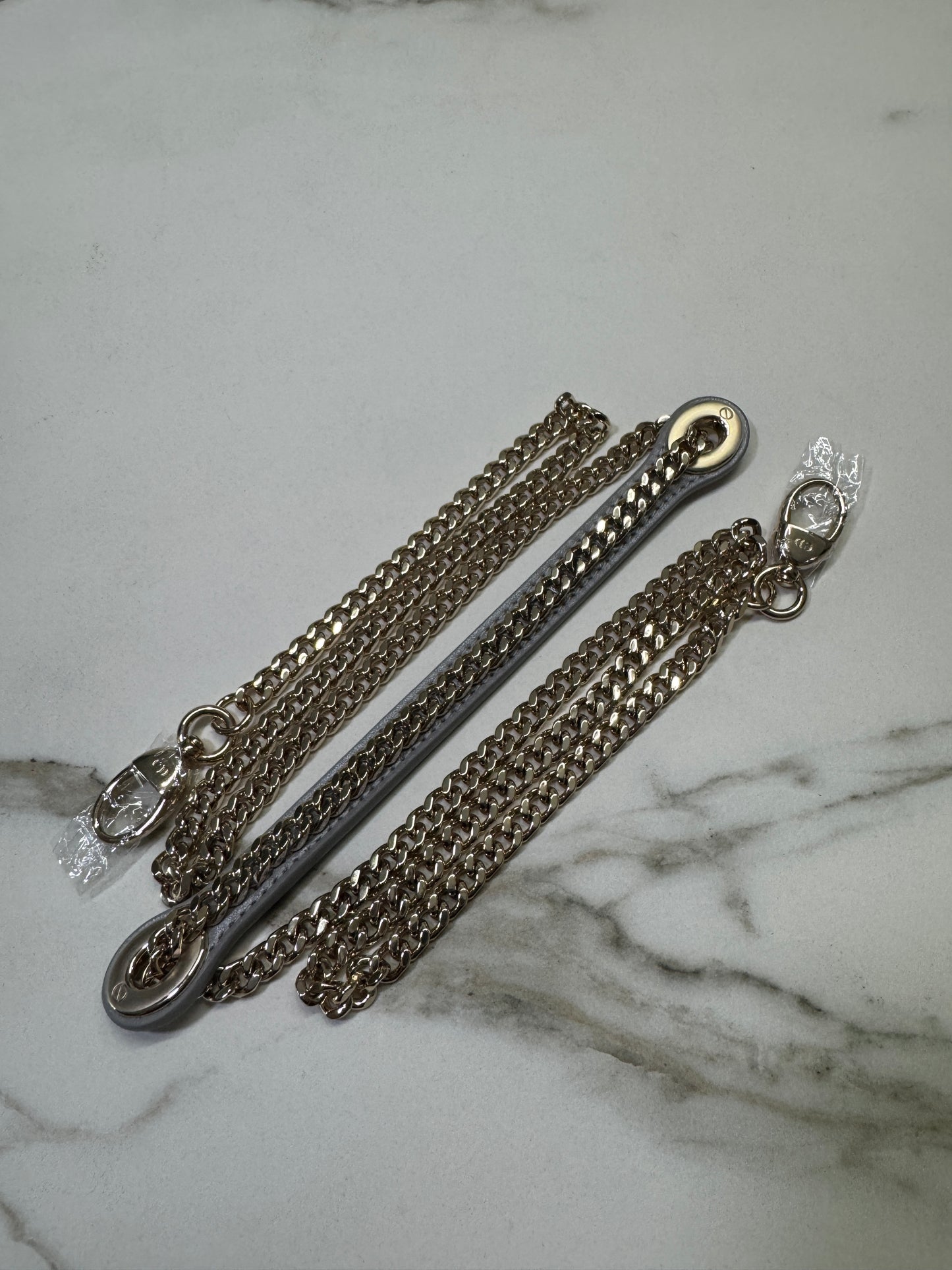 DIOR Lady Dior Mini 珠光灰