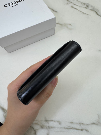 CELINE 凱旋門卡包 Box皮