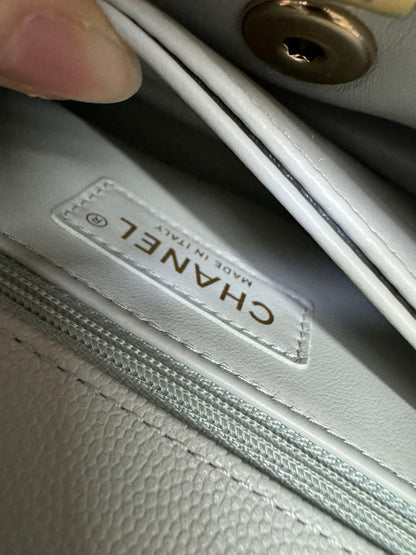 CHANEL Cocohandle 冰川藍 24P Small