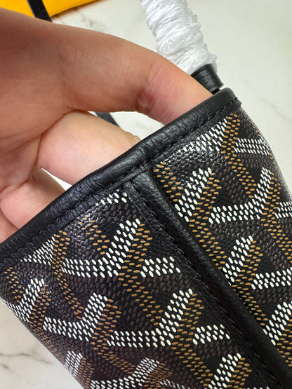 GOYARD 雙面皮款 迷你托特包 Anjour Tote Mini Black