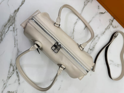 LV Speedy Cargo Vibe 白色油臘皮