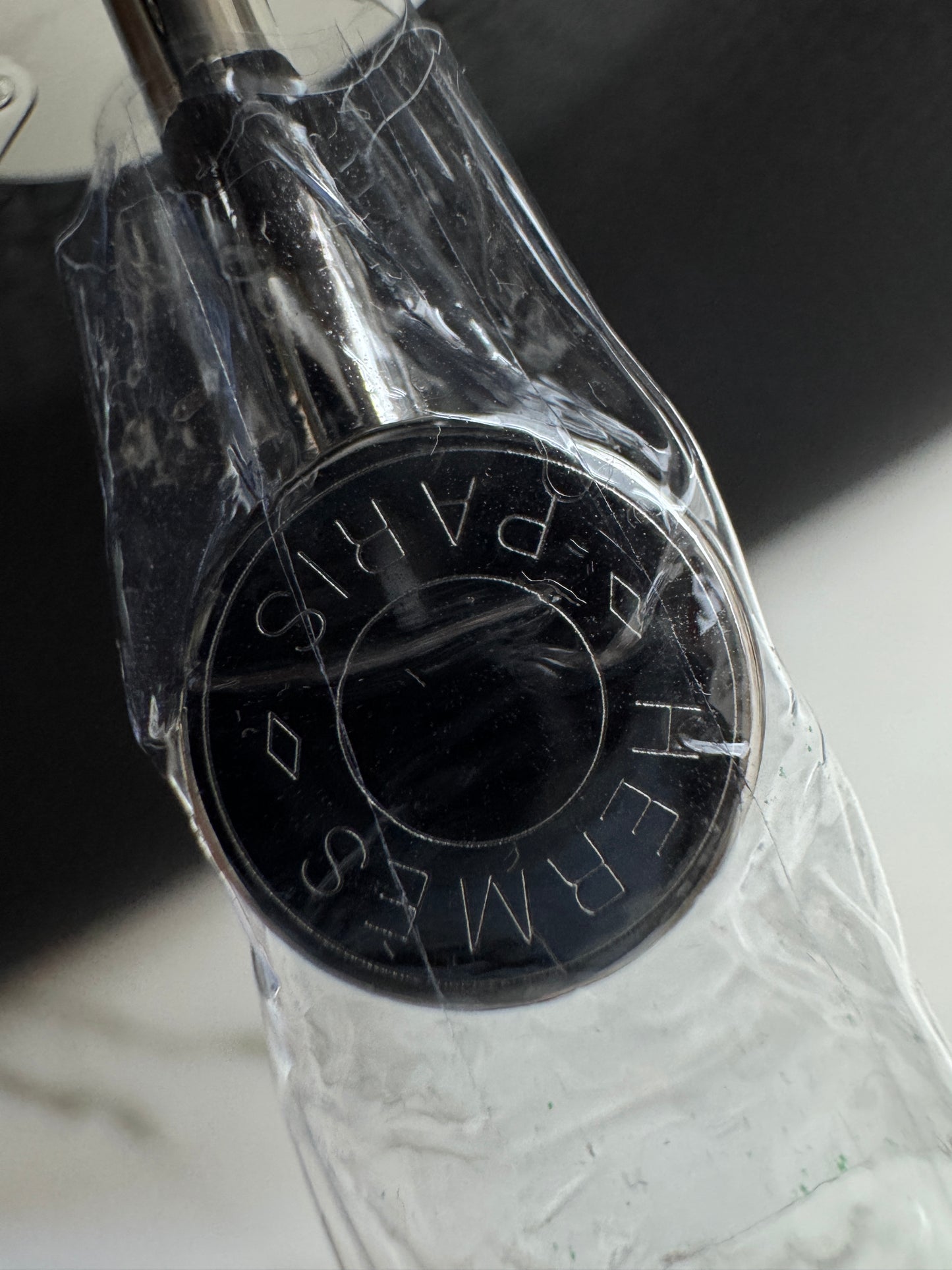 HERMES Lindy30 黑銀 TC Noir PHW