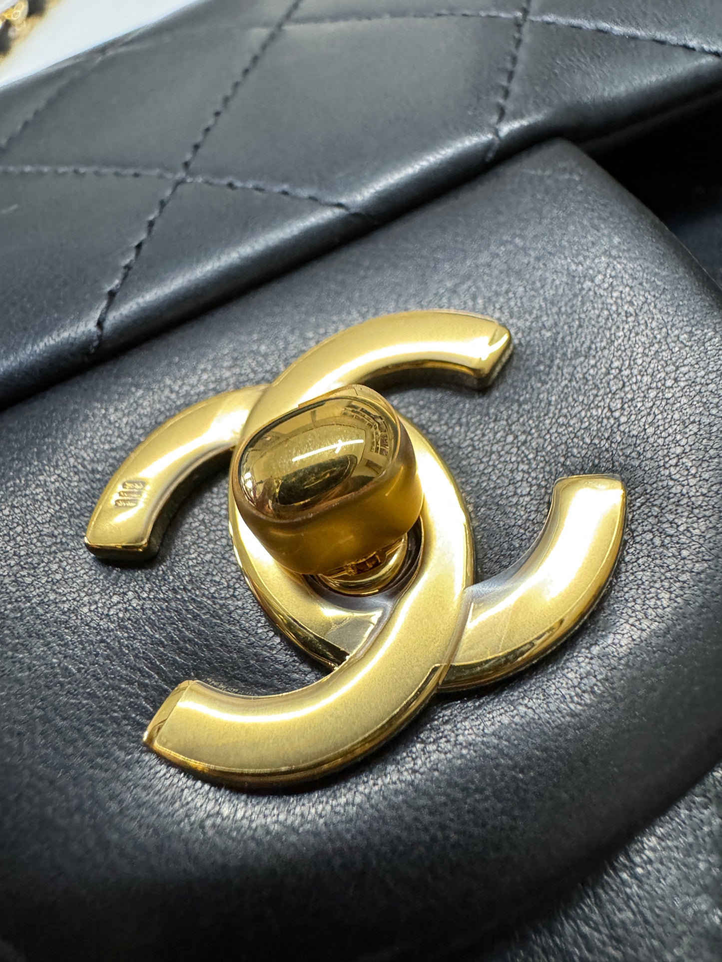 CHANEL Vintage CF23 羊皮 中古款 Lambskin