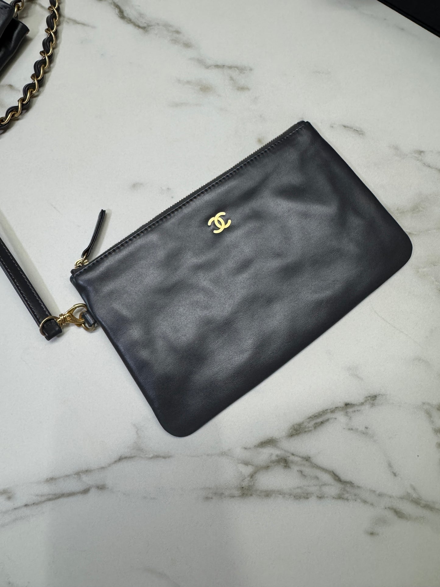 CHANEL 22Bag 小號 深灰色