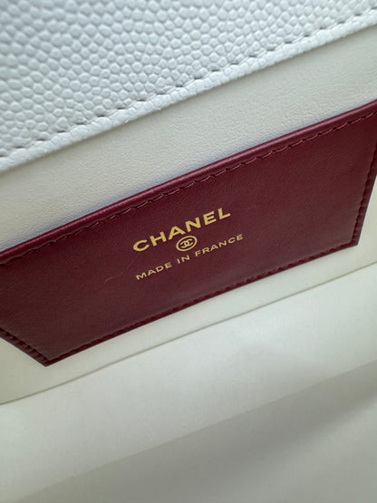 CHANEL Mini Preppy Coco 白色