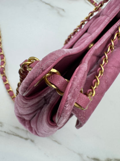 CHANEL 天貓精靈 乾燥玫瑰粉絲絨