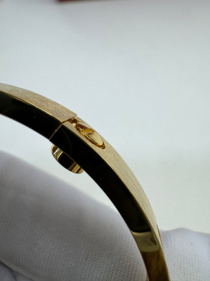 CARTIER Love Bracelet Brushed Gold Color