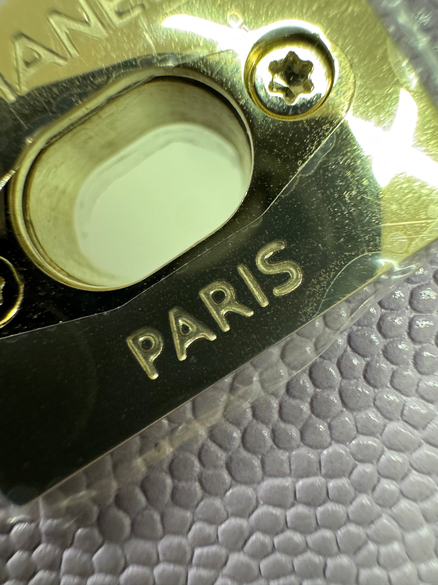 CHANEL Coco Handle 24P紫色 Small