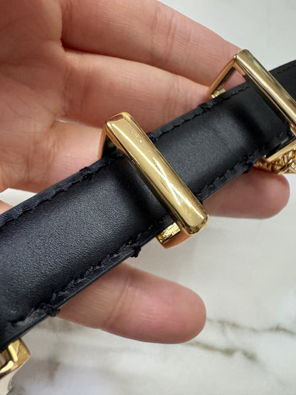 CELINE Belt 凱旋門吊飾皮帶