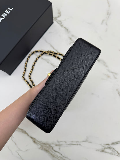 CHANEL CF23 黑金牛 CF Small