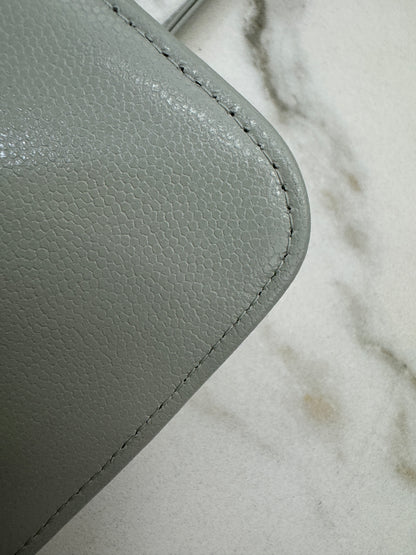 CHANEL Preppy Coco 灰綠色 Small