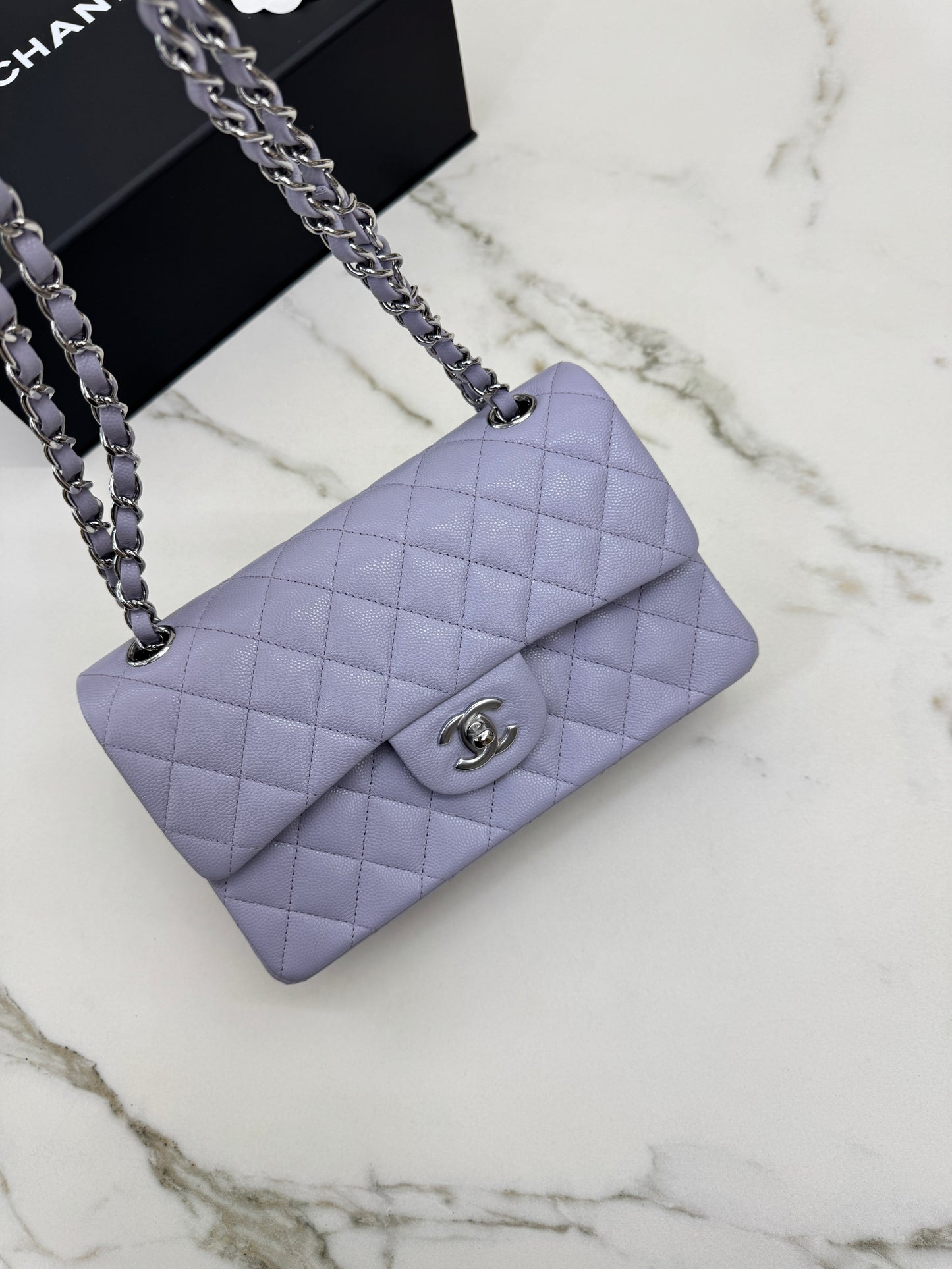 CHANEL 21K香芋紫 CF23 Small