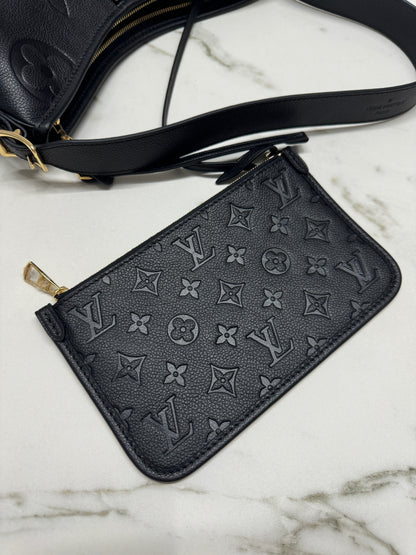 LV Carryall 全皮黑 PM