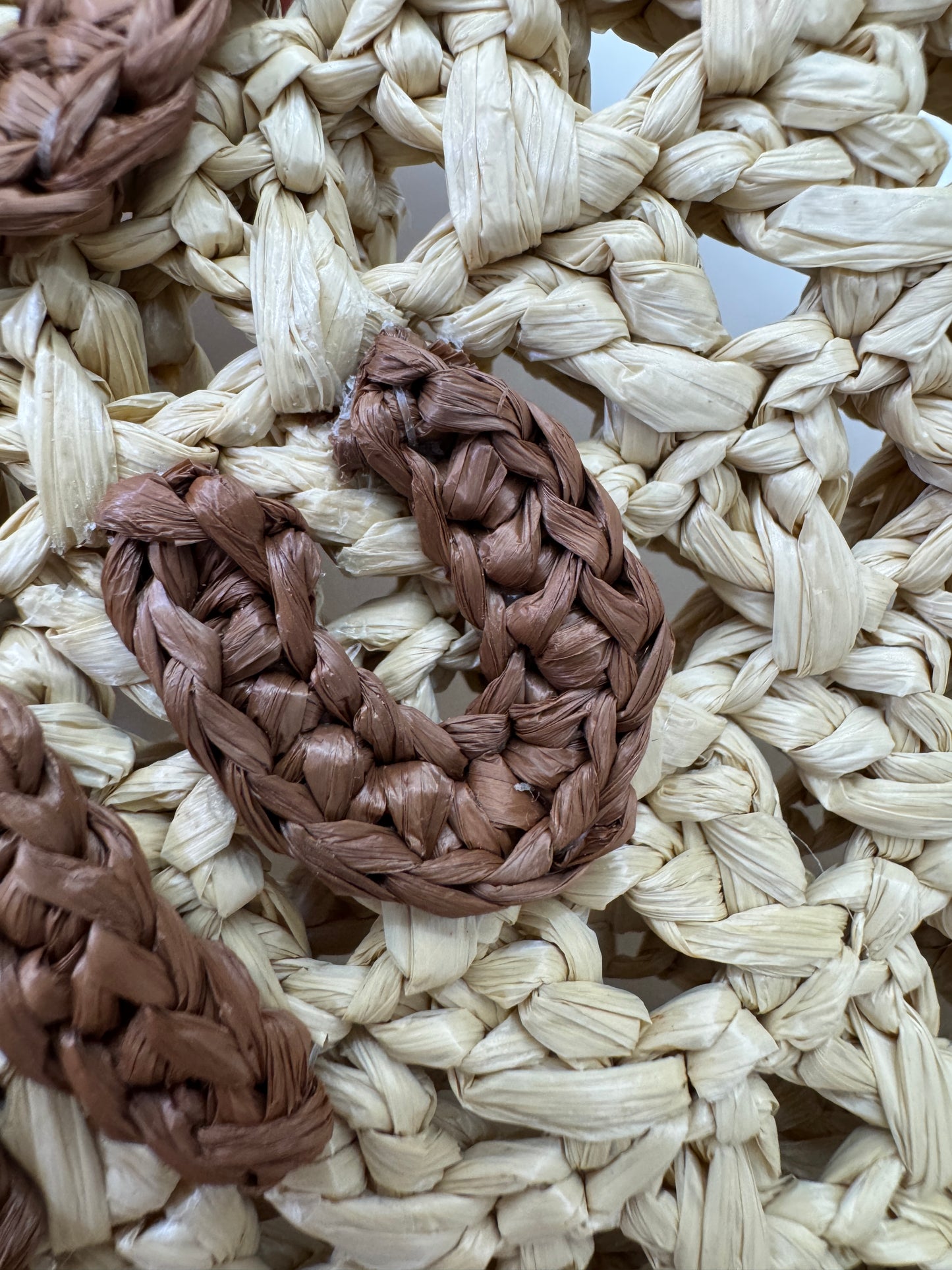 MIU MIU 拉菲草草編包