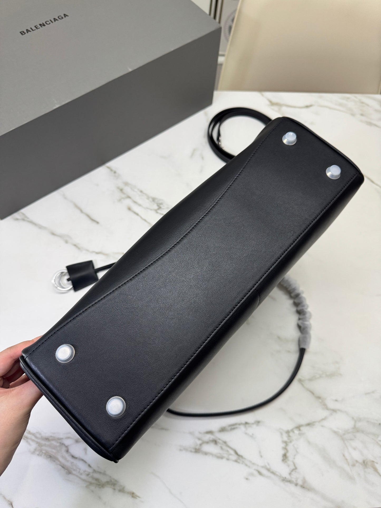BALENCIAGA Rodeo 黑銀 Large