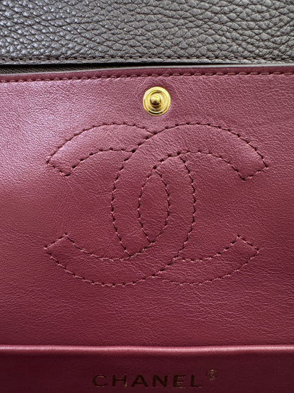 CHANEL Mini Maxi Flap 巧克力色