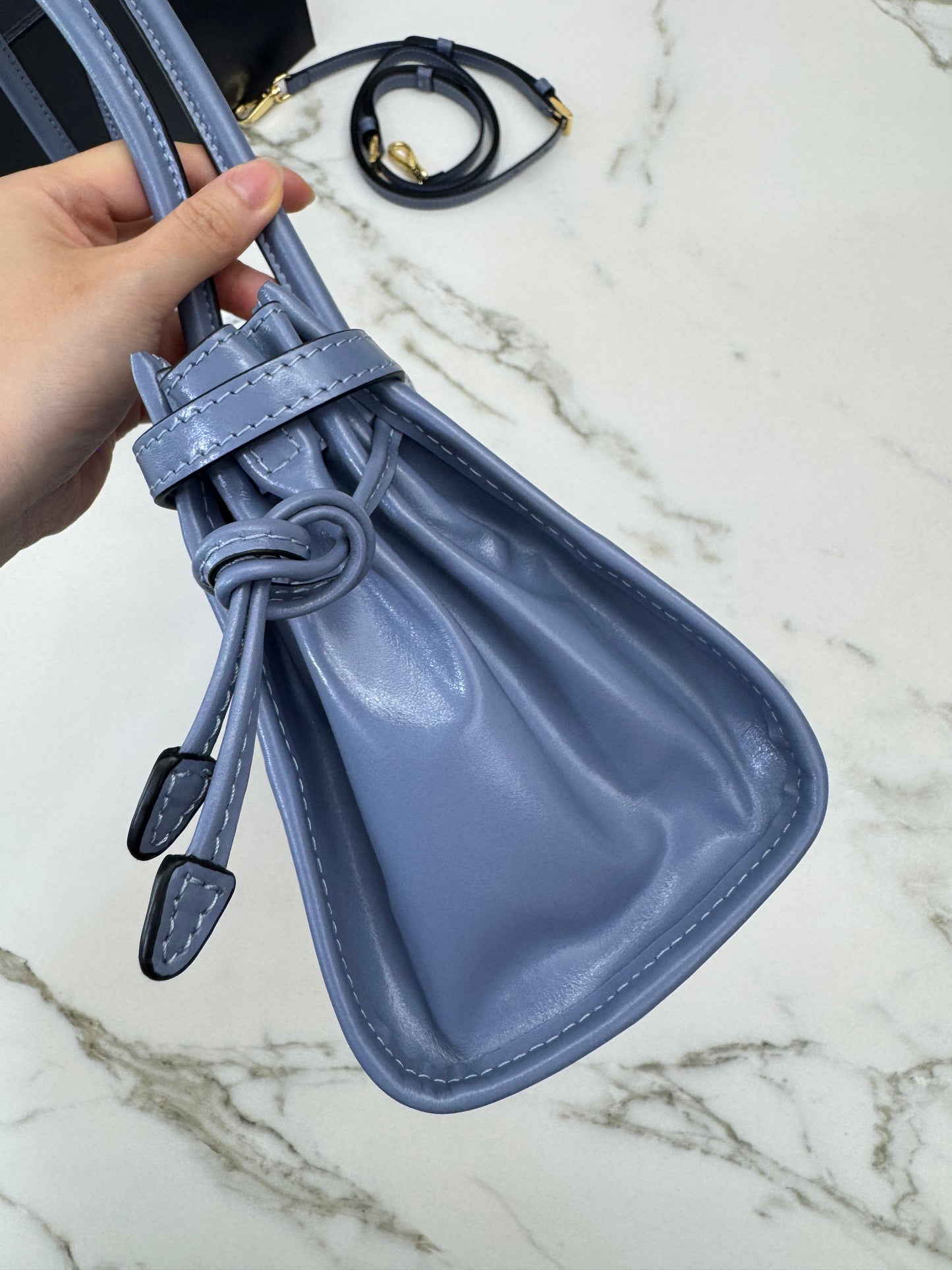 PRADA Bonnie Medium Aviation Blue