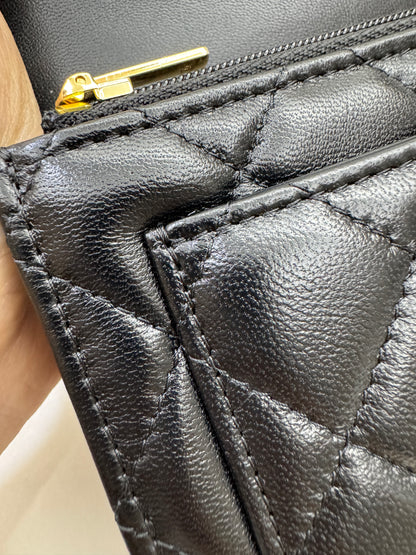 CHANEL 25B 手柄郵差 Wallet on Chain