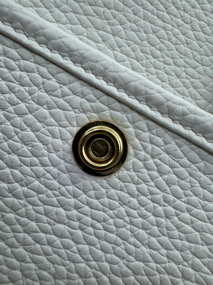HERMES Evelyn29 新白色金扣 0U New White GHW