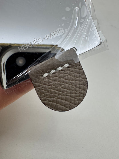 HERMES Mini Constance 大象灰 Epsom 玫瑰金扣