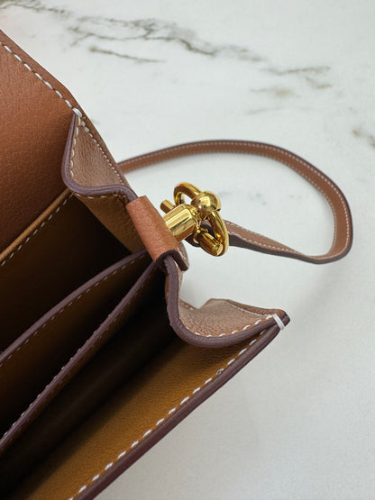 HERMES Mini Roulis Gold Evercolor GHW