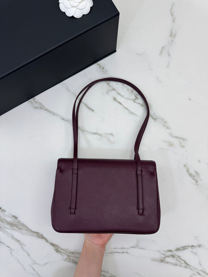 CHANEL Preppy Coco Small 酒紅色