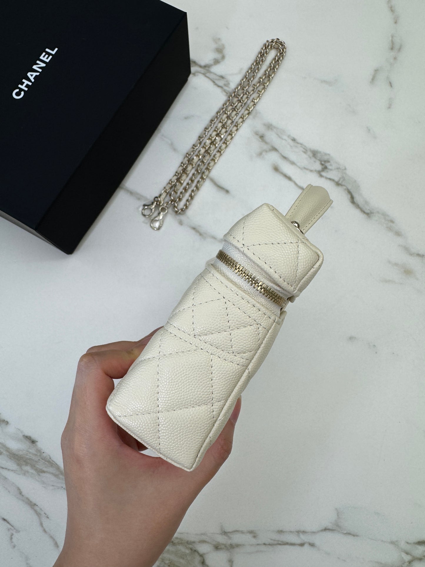 CHANEL 25C腰線 LP盒子包