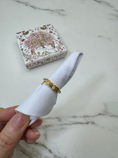 DIOR Revolution Ring 金色