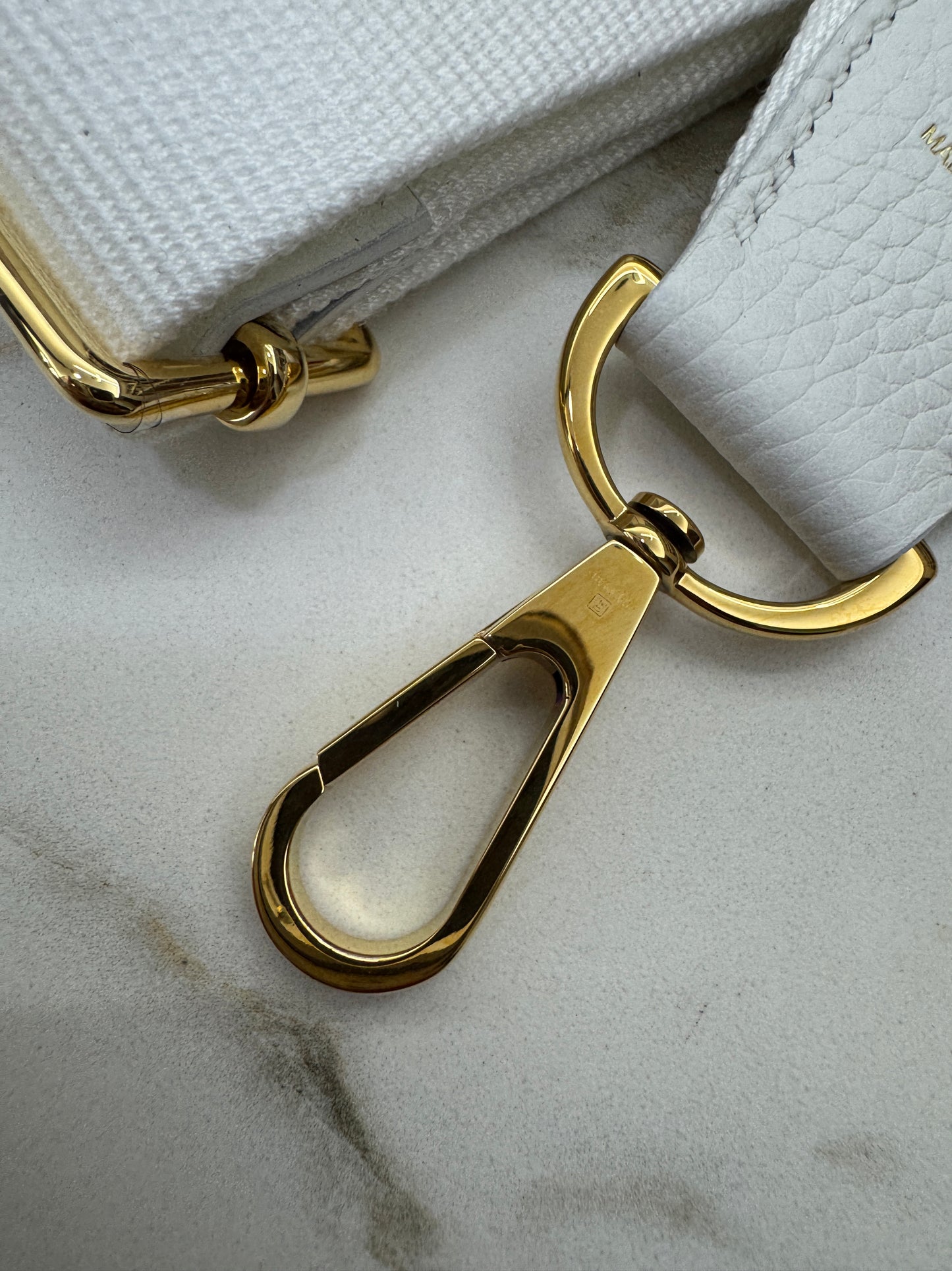 HERMES Evelyn29 新白色金扣 0U New White GHW