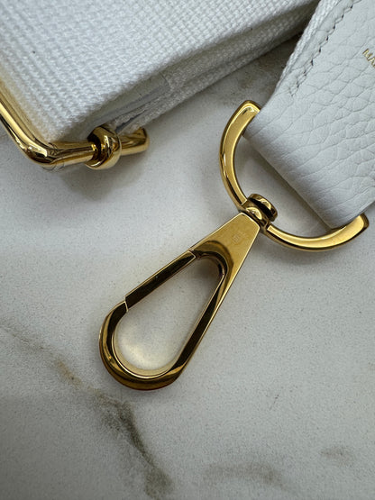 HERMES Evelyn29 新白色金扣 0U New White GHW
