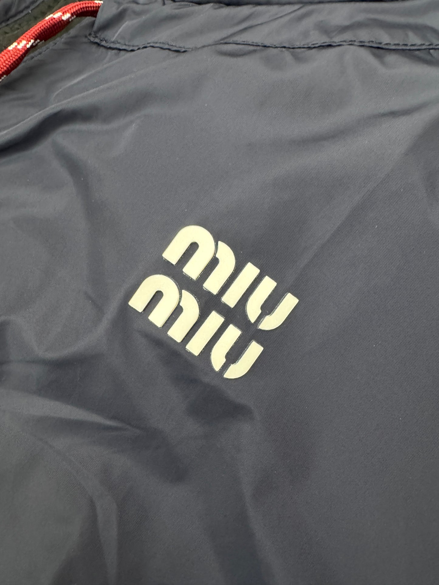 MIU MIU 防曬外套 深藍色