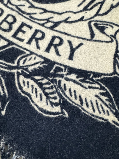 BURBERRY 雙面戰馬圍巾