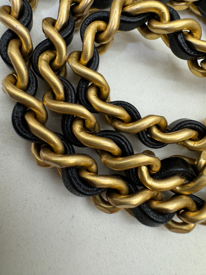 CHANEL 24C雙金珠中號22cm