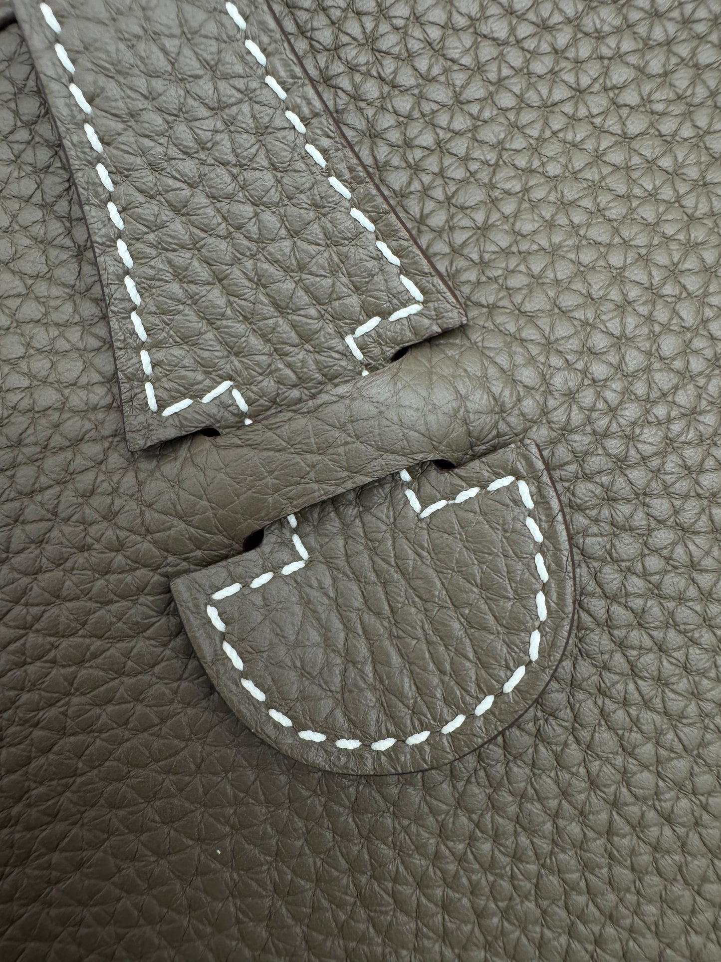 HERMES Evelyne 29 大象灰銀扣