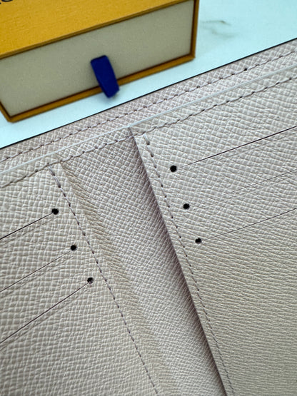 LV Victorine Wallet M62360 Rose Ballerine