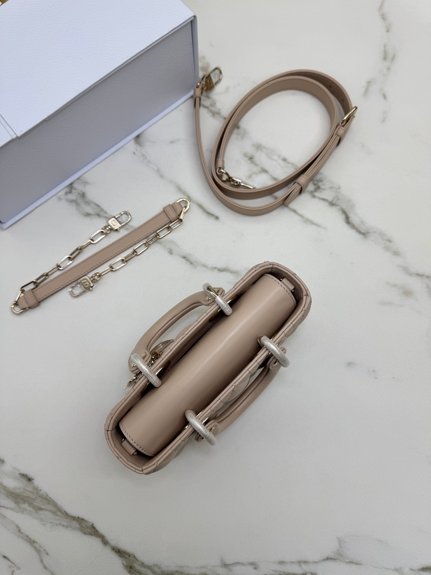 DIOR D-joy Mini 胭脂米 Powder Beige